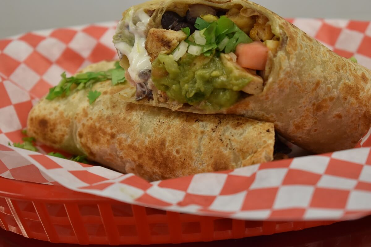 Grilled Chicken Burrito By Chef Manny | Best Lunch in Summerlin Las Vegas, Nevada