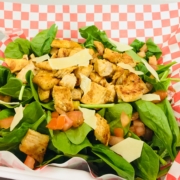 Fresh Chicken Caesar Salad in Summerlin Las Vegas, Nevada